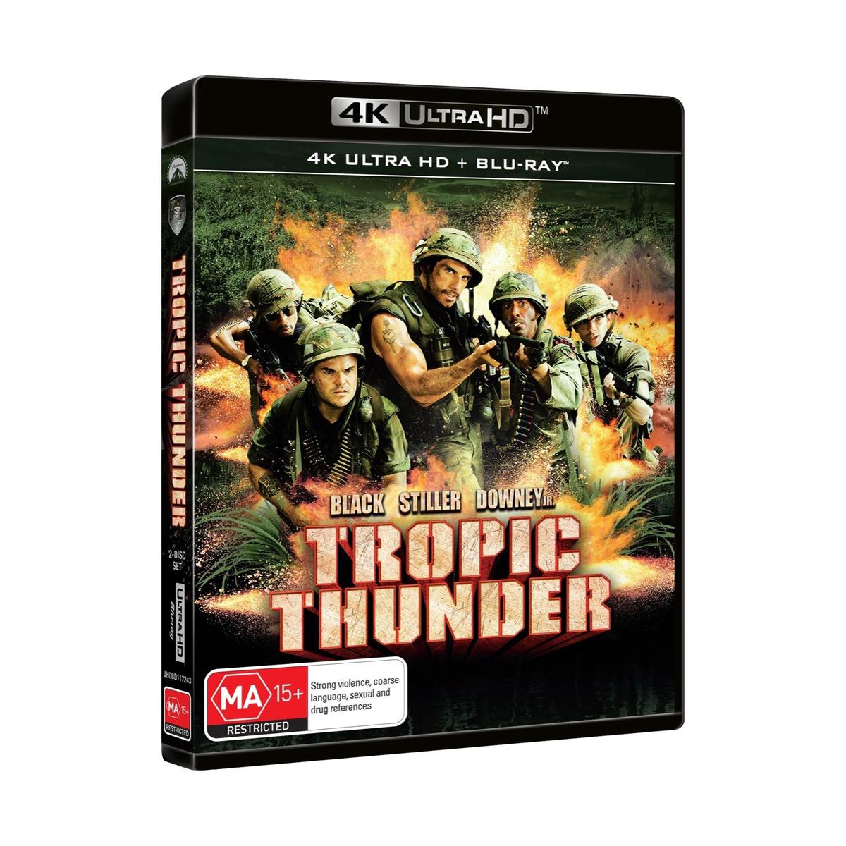 Tropic Thunder (2008) [4K Ultra HD + Blu-ray]