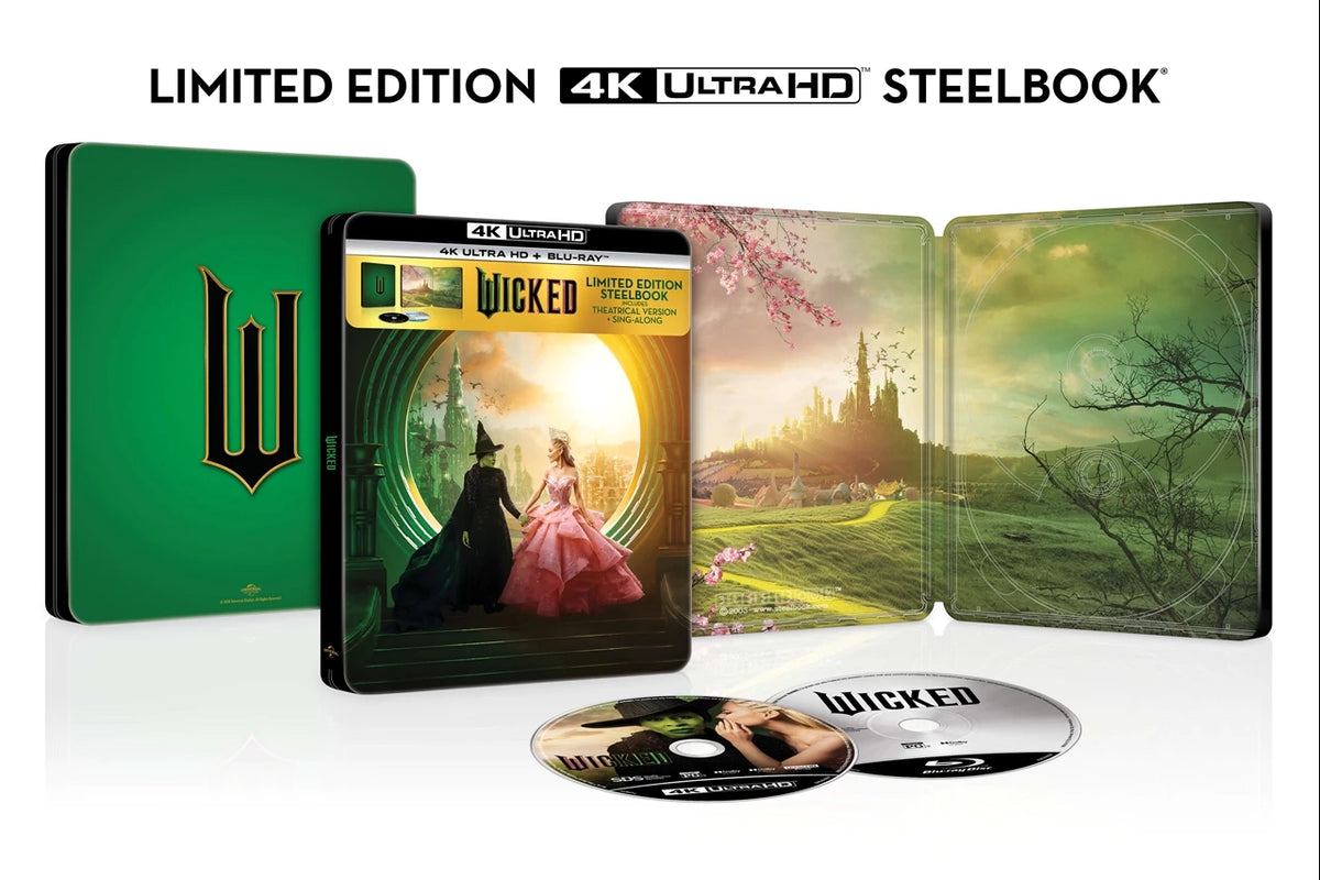 Wicked (Steelbook) [4K Ultra HD + Blu-ray]