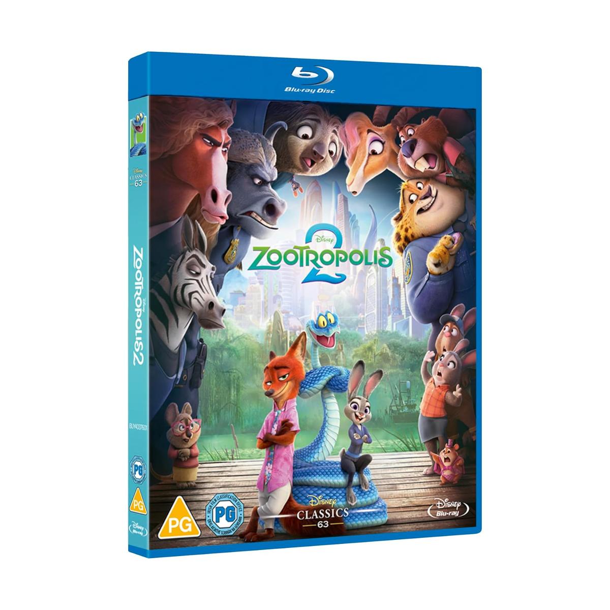 Zootopia 2 (aka Zootropolis 2) [Blu-ray]