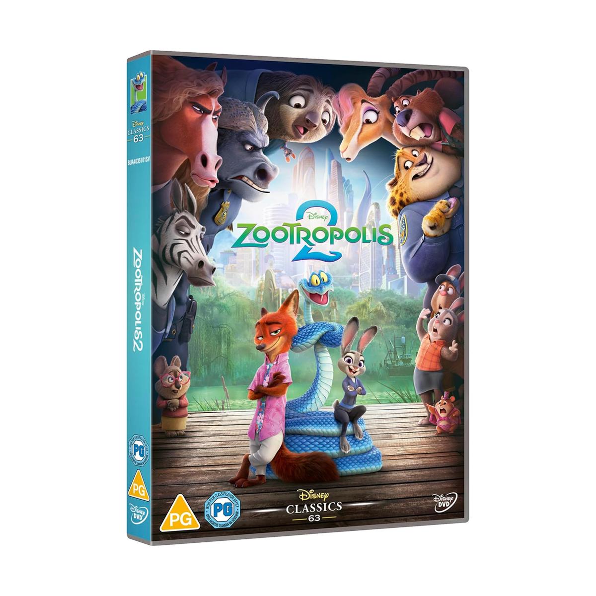 Zootopia 2 (aka Zootropolis 2) [DVD]