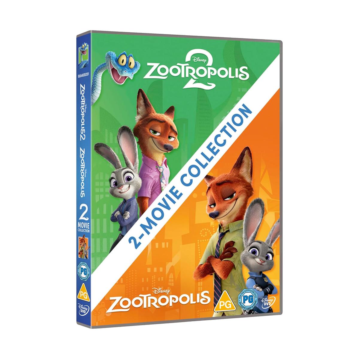 Zootopia - 2 Movie Collection (aka Zootropolis) [DVD] – DVD Hub